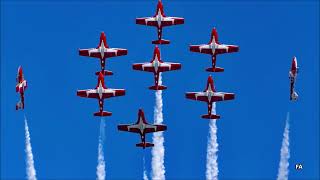 Canadair CT-144 Tutor and the RCAF Display Team Snowbirds