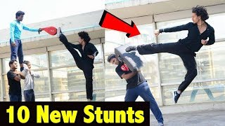 Tiger Shroff's 10 AMAZING STUNTS for Movie Student of the year 2!