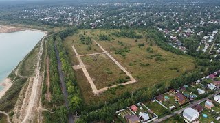 (4K) Московская область, городкой округ Электросталь, вблизи деревни Есино