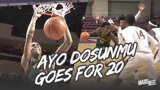 Ayo Dosunmu Drops 20 Points at Tarkanian Classic! | Morgan Park vs Salesian | Mars Reel