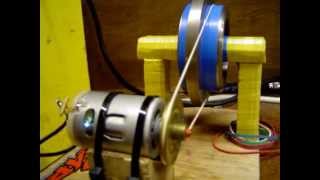 12 Volt Motor Blows Its Guts on 60 Volts