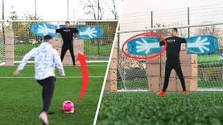 IMPOSSIBLE SHOOTING FOOTBALL CHALLENGE