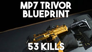 Call of Duty: Modern Warfare Multiplayer MP7 Trivor Blueprint Gameplay