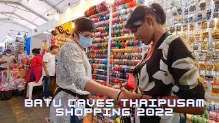 Batu Caves Thaipusam Shopping 2022 | Vlog 1| Batu Caves Kuala Lumpur Malaysia