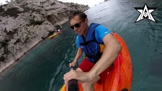 Calanques de Cassis en kayak