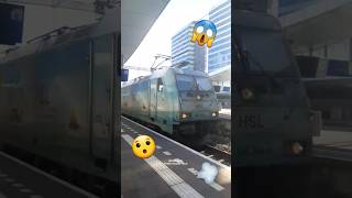 Mega lange goederentrein op station Arnhem Centraal |  long fright train spotted at station Arnhem