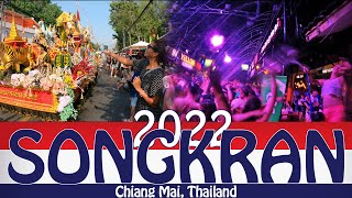 The Return of Songkran Festival in Chiang Mai 🇹🇭 | Thailand Travel (No Commentary)