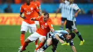 Netherlands 0 - 0 Argentina penalty shoot out (2 - 4)  Highlights World Cup 2014  Semi final