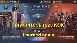 State of Survival: Reservoir Raid The Summit PHX (S474) vs KOK (S523)