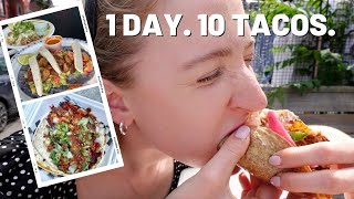 How many tacos can you eat in a day?? Taco Challenge! Toronto Taco Tour #BestTacosToronto