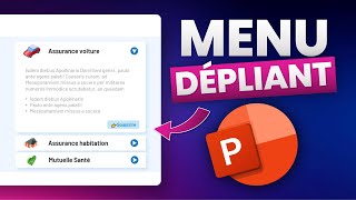 Comment créer un menu dépliant avec PowerPoint