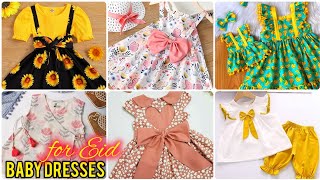 baby girl summer dress design 2024 for eid || baby dress