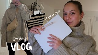 spend a sunday w/ me!! ipad, digital planning, errands, weekly reset, closet purge + shop my closet