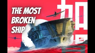 Kaga is still completely broken in 2024.. and affordable in World of Warships Wows Blitz