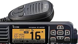 Icom M330G 31 Compact Basic VHF with GPS, 4.3 lbs