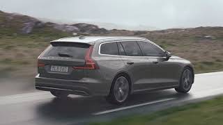 New Volvo V60 2019 - driving footage (no sound)