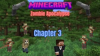 Am I Too Late? Surviving A Zombie Apocalypse In Minecraft... Chapter 3. #minecraft #zombiesurvival