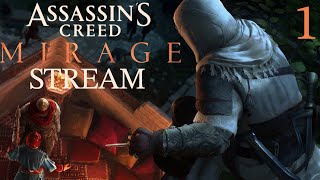 🔴Assassin's Creed Mirage-Walkthrough Gameplay Stream!-Part 1