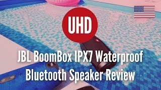 Does the JBL BoomBox float on water? | IPX7 Waterproof Bluetooth Speaker Review