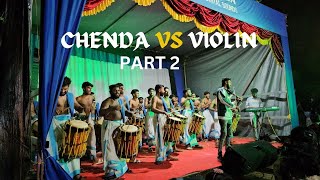 CHENDA MELAM | VIOLIN | FUSION | BLUE ARMY KASARGOD -PART 2 | MALABAR THIRA MAHOTSAVAM