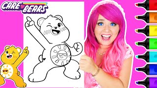 Coloring Care Bears Funshine Bear Coloring Page | Ohuhu Art Markers