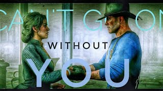 I CAN'T GO ON WITHOUT YOU | ARTHUR AND MARRY | RED DEAD REDEMPTION 2 | MUSIC VIDEO | #collaboration