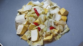 TUMIS SAWI PUTIH TAHU KUNING