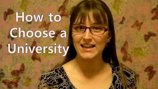 How to Choose a University