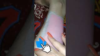 Veet half body waxing try for First Time 😍😍 #veet #shorts #ytshorts | veet wax strips review coldwax