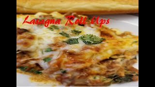 Lasagna Roll Ups Recipe|with Spinach