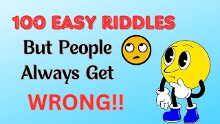 100 RIDDLES WITH ANSWERS #100riddlesinenglish #riddles