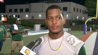 Chason Virgil Post Game interview (9/28/2019)