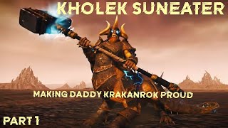 Total War Warhammer 3: Kholek Suneater - Chaos - Legendary Immortal Empires Campaign - Part 1