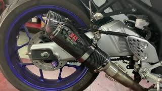 R25 V1 convert V2 (Yoshimura R77) Full system