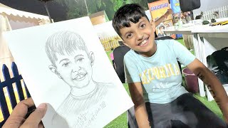 Ye Kaisi Pencil Art Banwa Di 😱 | Saras Mela Gurgaon | Yaatri