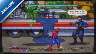 Spider-Man The Video Game 1991 Longplay【ARCADE】1080p HD 60ᶠᵖˢ