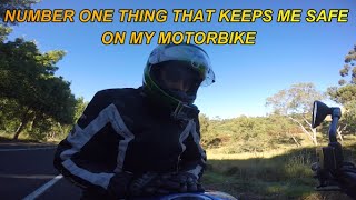 MY NUMBER ONE SAFTY TIP ON A MOTORBIKE