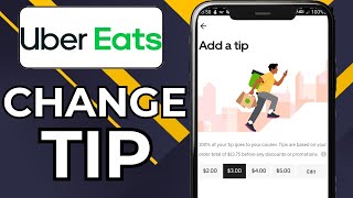 HOW TO CHANGE TIP ON UBER EATS (2024)