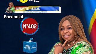 Dr. Nenette LUKAU soutien @fatshi20-rz3fl  et parle de son projet pour ces élections 2023