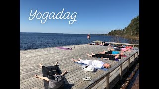 Yogadag vid Siljan