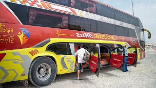 Life Inside Pakistan Weirdest Bus: Luxurious Triple Decker