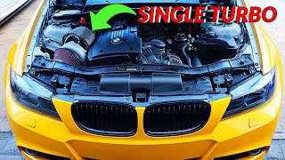 FINALLY!!! CHEAP and RELIABLE Top Mount Single Turbo kit for a BMW N54