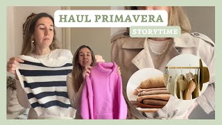 HAUL + STORYTIME Ralph Lauren, Stradivarius, H&M, Bershka y más COMPRAS PRIMAVERA 👩🏼‍💻🐴🌿 Laura Raya