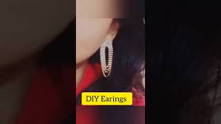 || DIY Earings || Beautiful Earings || Stone chain Earings ||#diy #viral #shortsfeed #youtubepartner