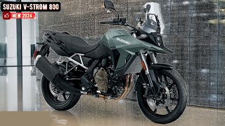 2024 SUZUKI V-STROM 800 A low, light, cheap touring motorbike