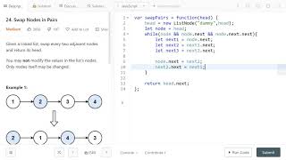 LeetCode 24. [Medium] Swap Nodes in Pairs