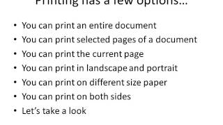 Printing