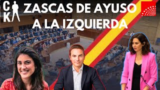 La BOFETADA de AYUSO a Más Madrid: TODAS sus ideas han PERJUDICADO A LA MUJER