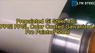 Prepainted Gi Steel Coil PPGI PPGL Color Coated