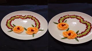 Beautiful fruit decoration || Gaye Holud’s fruits decoration || plate art #decoration #vairalvideo